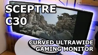Sceptre C30 Curved Gaming Monitor | Unboxing & Overview (C305W-2560UN)