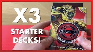 *$300 PACK OPENING* Chaotic Secrets of the Lost City Decks!