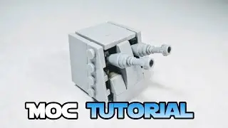 Naboo Turret Tutorial: A LEGO Star Wars MOC Tutorial!