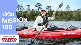 Discover Pelican's Exclusive MISSION 100 Recreational Kayak! (Costco)
