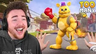 FAST FREDBEAR but HE USES ITEMS... (Jetpack, Boxing Gloves, Grappling Hook)