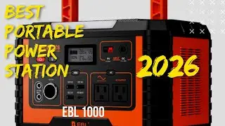 Portable Power Station Review || EBL 1000W for RV & Camping || RV'ing with Luck