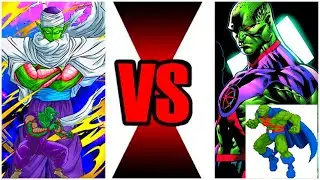 Piccolo VS Martian Manhunter