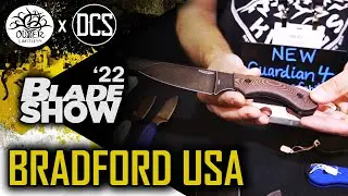 НОЖИ BRADFORD: Magnacut Guardians, Guardian 4 Sheepsfoot, кухонные/парные ножи AEBL на Blade Show
