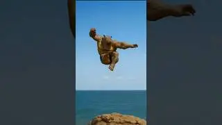 Huge Animals jump in water😨☠ #animals #big #giant #scary #city #shark #ai