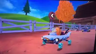 Nickelodeon kart racers 3 slime Speedway part 1 feline feast cup on slow difficulty 