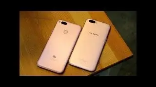 Xiaomi Mi 5x vs Oppo R11 speed test __ camera test