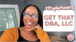 #propheticword God said NOW is the time to get that DBA/LLC!!!!