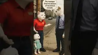 Heartwarming Cat Story || Lovely Ending #shorts #ytshorts #catstory