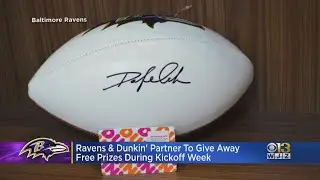 Baltimore Ravens Giving Out Signed Gear, Free Tickets During Kickoff Week
