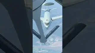 KC-135 Refueling AWACS