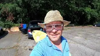 Stand Up Paddle (SUP) at Latta North Access (Canoe and Kayak only access,) at Latta Nature Preserve