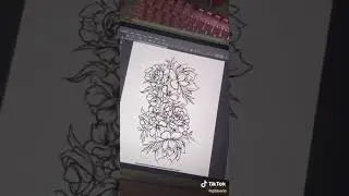 How to easily add tattoos to your character drawings! #shorts