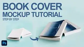 Book Cover Mockup in Seconds — Easy & Realistic Design Tutorial | How to create Book Cover Mockup
