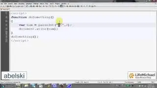 The parseInt Function in Java Script