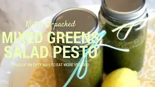 Mixed Greens Salad Pesto