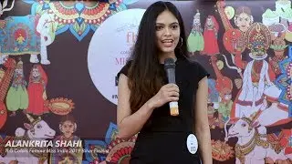 Alankrita Shahi's introduction at Miss India 2019 Bihar auditions