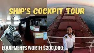 What is inside a Ship's Cockpit ?? | Tour of Navigation Bridge of a Megaship | Horizon Tales