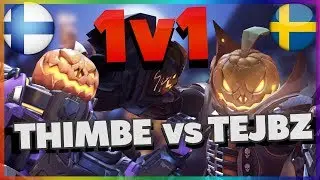 FINLAND vs SVERIGE - TEJBZ vs THIMBE #1 Halloween 100 Sensitivity Special
