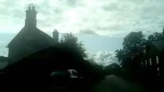 Countryside dash cam footage 1
