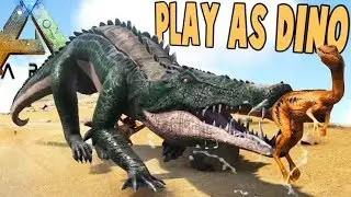 ОНО ВЕРНУЛОСЬ! ИГРАЙТЕ ЗА ДИНОЗАВРА И ОХОТА НА СЕРВЕРЕ! — Модифицированный игровой процесс Ark Su...