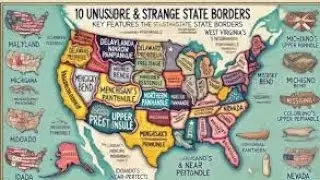 10 Really Weird State Borders And Why it Exist In US