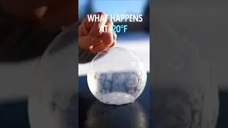 Frozen Bubble Explodes in 0.5s &mdash; How Cold?