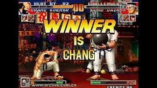 KoF 97 - Sun Yang vs Bao Wang - 2008 arclive archive, 拳皇97, the king of fighters 97, kof97,  snk