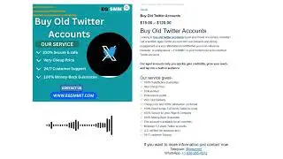 Advantages of Buying Old Twitter Accounts in 2025