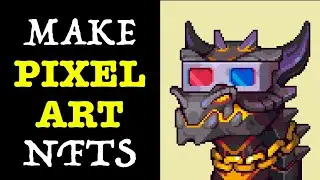✅ How To Create NFT Pixel Art Collections in 2024 (FREE & EASY) No Photoshop