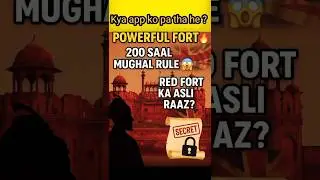 Red fort ka secret 🔥 #shorts #shortsfeed #viralshort