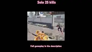 solo 25 kills / TDM bgmi #bgmi #pubgmobile #gaming #tdm #tdmgameplay #25kills