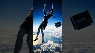 NO Parachute | 33,333 FEET Freefall 😱 #shorts #stories