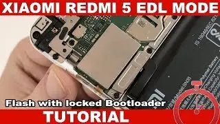 Руководство по Xiaomi Redmi 5: вход в режим EDL и прошивка с заблокированным загрузчиком