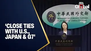 LIVE: Taiwan Foreign Ministry Holds Press Briefing on Chinese Military Drills in Taipei