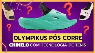 Olympikus P&Oacute;S CORRE!! Chinelo com tecnologia de T&Ecirc;NIS!!