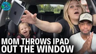 Fed-up mom throws daughter&rsquo;s iPad out of the car window while driving after bad behavior