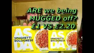 ASDA essentials Spag Bol SURPISING difference UK foodie review