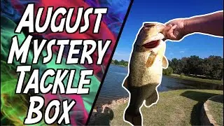 August Mystery Tackle Box Unboxing and Slam! (Muddy Water Bass)