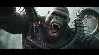 KING KONG vs Giant Centipede Battle Between Kong and Giant Centipede Will Shock You