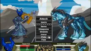 Faust 123 [AQ] vs. the Uber Set Bosses/level 105