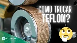 Como trocar a Fita Teflon/Cinto Teflon de Seladora Autom&aacute;tica Embaladora