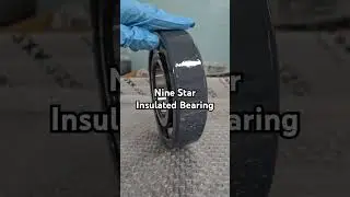 Alumina ceramic coated insulated bearings#bearing #insulatedbearing #ballbearing