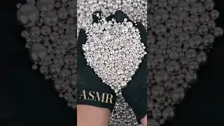 Silver Pearl Sprinkles ASMR ✨ Relaxing & Satisfying #ASMR #satisfying #relax #aesthetic #calm