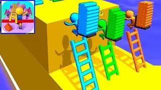 Ladder Race Gameplay New Update All Levels (iOS/Android)