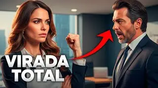 A FAXINEIRA QUE O MILIONÁRIO DESPREZOU. AGORA É DONA DA EMPRESA QUE ELE QUER VENDER...
