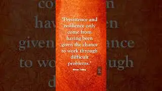 #shorts | Gever Tulley Quote | Quote | #quotes #inspirationalquotes #rtwt #wise #life #persistence