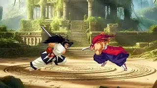 Walka Haohmaru z Genjuro. Samurai Shodown Bitwa MUGEN