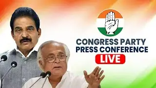 LIVE: Press Briefing by Congress Leaders Jairam Ramesh & KC Venugopal | BJP |PM Modi | Delhi