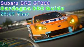 GT7 Sardegna 800 BRZ GT300 сборка V 1.63